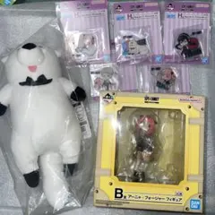 SPY×FAMILY一番くじB賞アーニャフィギュアD賞ボンドぬいぐるみ＋アクスタ