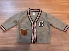 babygap カーディガン ニット　くま　12〜18ヶ月　80