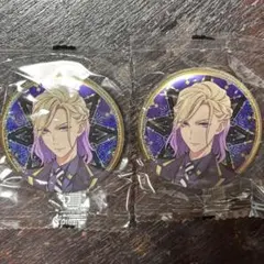 ツイステ ヴィル カプセル缶バッジコレクション 2点セット ガチャ