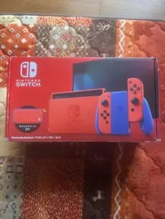 美品 Nintendo Switch マリオレッド×ブルー
