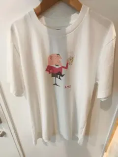 トリスおじさん Tシャツ ホワイト　サントリー