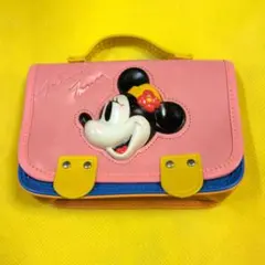 レトロ　東京ディズニーランド　ミニーマウス ミニベルトポーチ