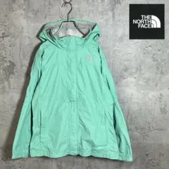 ザノースフェイス　マウンテンパーカー　ハイベント　グリーン　ガールズXL
