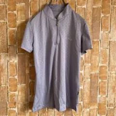 FILA フィラ ポロシャツ ゴルフ GOLF ドット パープル M