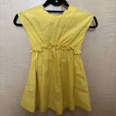 Seraph 半袖ワンピース 110サイズ 黄色