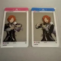 あんスタ カラ鉄 SNS風アクリルカード・葵ひなた、葵ゆうた 2wink