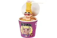 クレヨンしんちゃん　ゴロっと満足フィギュア　おつやパーティだゾ　【ぶりめん】