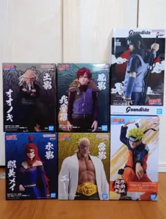 NARUTO 6体セット 忍界造形列伝 Grandista 五影集結 まとめ売り - メルカリ