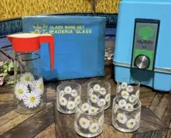 未使用 アデリア 冷茶器 ウォータージャグ 昭和レトロ レトロポップ セット