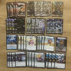 デュエルマスターズ ジョットガンジョラゴン　デッキ　40枚