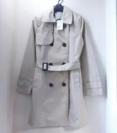 新品 H＆Ｍ ベージュ トレンチコート EUR34 Sサイズ