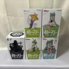 ぬーどるストッパーフィギュア　5種まとめ売り