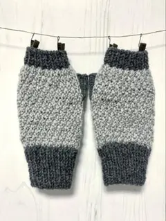 ハンドウォーマー　ウールニット