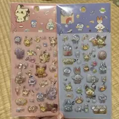 ポケピース　ぷっくりシール　ポケモン