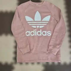 adidas Originals トレフォイル スウェット ピンク 男女兼用