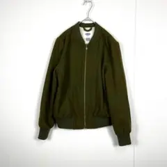【オールドネイビー】カーキ色　ブルゾン　裏ボア　あったか　防寒　小さいサイズ