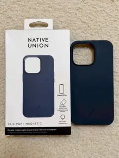 【NATIVE UNION】iPhone 13 Pro ケース　NAVY 紺色のサムネイル