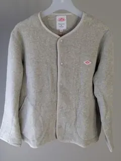 DANTON ノーカラーフリースジャケット MARBLE サイズ36