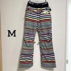 STIL スノーボードウェア （M）女性用 ストライプ ズボン