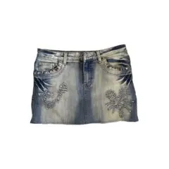 デニムタイトスカート y2k 平成ギャル　00‘