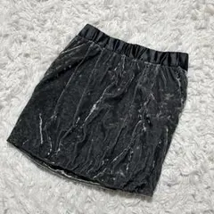 【c7559】ユナイテッドアローズ　ミニスカート　カーキ