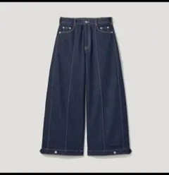 GU×ロク　バルーンパンツ　デニムのサムネイル