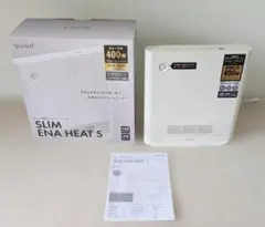 미사용 QUAD SLIM ENA HEAT S セラミックファンヒーター