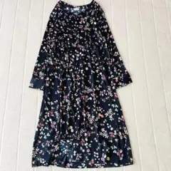 アーバンリサーチドアーズ　花柄ワンピース　ロングワンピース