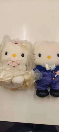 ハローキティ ウェディングドールセット