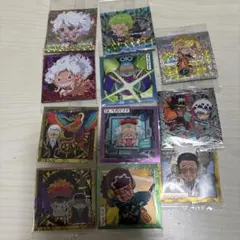 ワンピース　ウエハース　シール　11枚セット