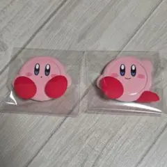 星のカービィ マスコット缶バッジ ウインクきめポーズ ！新品未使用、未開封