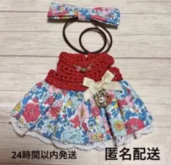 イーマリーちゃん お洋服 お花柄 ワンピース ヘアアクセサリー ILEMERのサムネイル