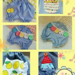 一旦オーダーストップですm(__)m☆ぷっくりかぼちゃパンツ☆