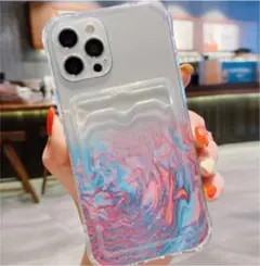 人気カードケース挿入口 スマホケース iPhone13