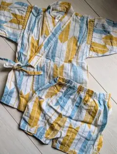 コットン 甚平 90サイズ