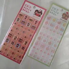 【正規品】モンチッチ　もんちっち　カットピースシール　タイルシール　セット