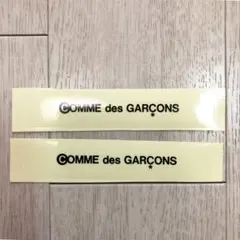 残2 非売品 コムデギャルソン 青山本店ステッカー サカナクション シュプリーム