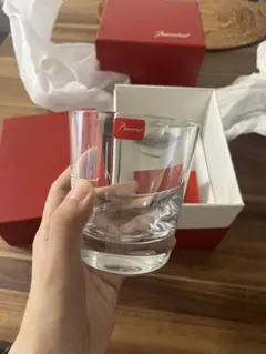 Baccarat クリスタルロックグラス 2個セット
