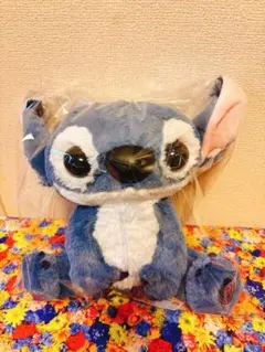 【新品】スティッチ　実写映画 リロ＆スティッチ BIGぬいぐるみ※圧縮なし