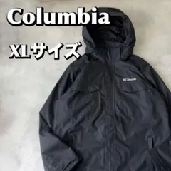 Columbia コロンビア マウンテンパーカー XLサイズ 古着 ブラック