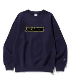 XLARGE champion ネイビー スウェット トレーナー