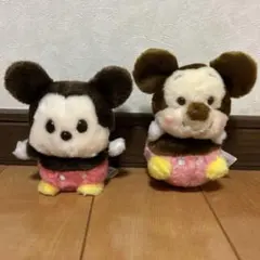 ディズニー　ミッキー　うるぽちゃ　ポテリーノ(起き上がり小法師) ぬいぐるみ