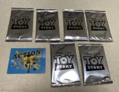トイストーリー焼きとうもろこしチップス カード 未開封６枚➕開封１枚