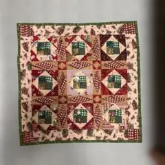 ハンドメイド　クリスマスマット
