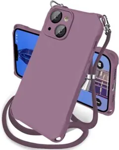 iPhone 14 Plus スマホケース ストラップ 斜め掛け 取り外し可