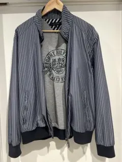 Tommy HILFIGER ネイビー ストライプ ジャンパー