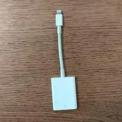 Apple純正 Lightning - SDカードカメラリーダー