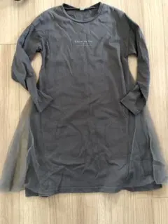 アプレレクール　グレーワンピース　130