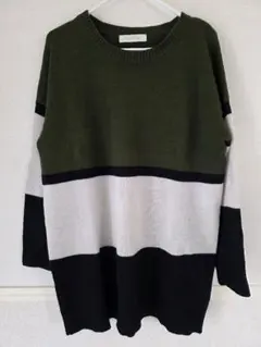 【値下げ】CECIL McBEE ボーダーニット 長袖