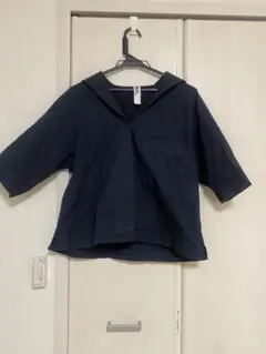 美品 エムエイチエル 25AW Felted wool セーラーカラー シャツ - メルカリ